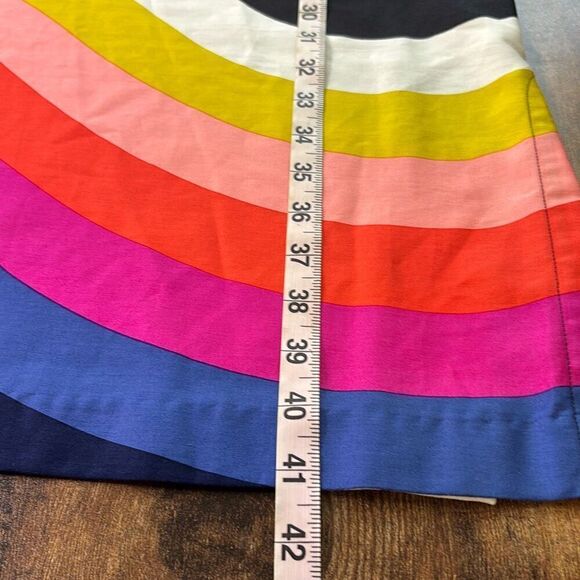 NWT Trina Turk Honolulu Dress Black rainbow Sz XS caftan - Picture 10 of 11